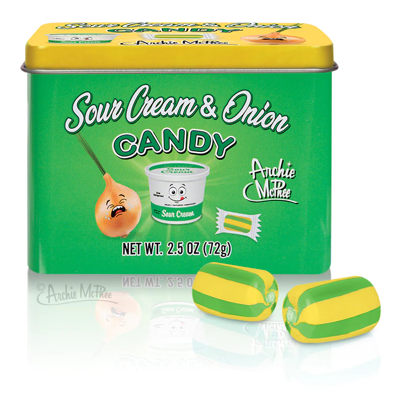 Archie McPhee Sour Cream & Onion Flavored Candy