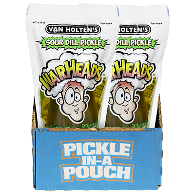 Van Holten's Warheads Extreme Sour Dill Pickle - Image 2