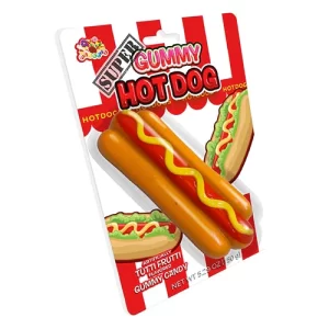 Albert's Super Gummy Hot Dog 5.29oz