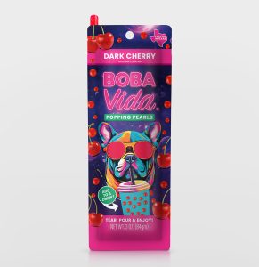 BobaVida Popping Boba - Dark Cherry 3oz Pouch