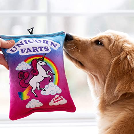 Dog Toy - Unicorn Farts - Pow-Er Plush - Image 2