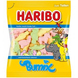 German Haribo Bumix - Marshmallow Gummy Animals