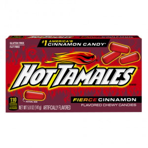 Hot Tamales Fierce Cinnamon Theater Box 4.25oz