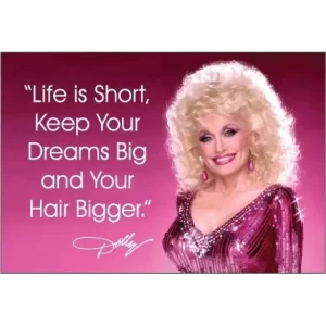 Ephemera Magnet - Dolly Parton - Dream Big