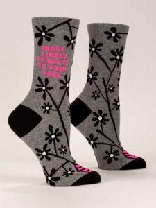 Blue Q - Most Likely To Say It To Your Face - Women's Socks