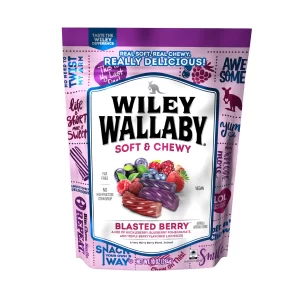 Wiley Wallaby Blasted Berry Licorice 10oz Bags