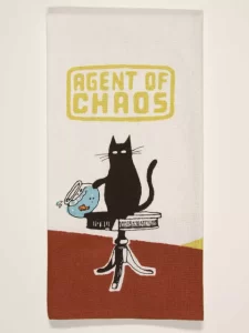 Blue Q Agent of Chaos Kitchen Towel