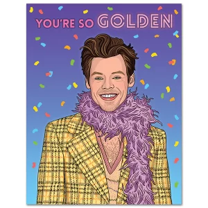 The Found Harry Styles Stylish Birthday Card
