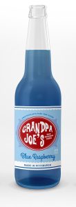 Grandpa Joe's Blue Raspberry Soda - Two Bottles