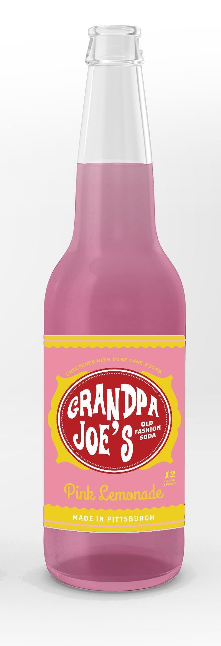 Grandpa Joe's Pink Lemonade Soda - Two Bottles