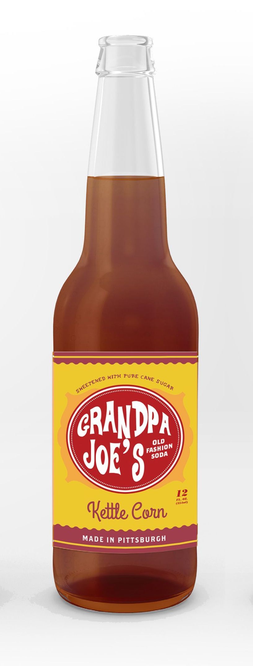 Grandpa Joe's Kettle Corn Soda - Two Bottles