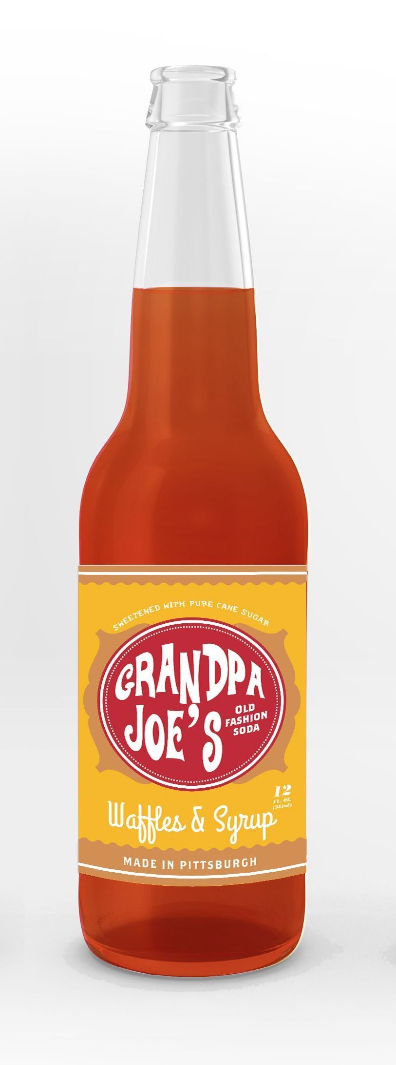 Grandpa Joe's Waffles & Syrup Soda - Two Bottles