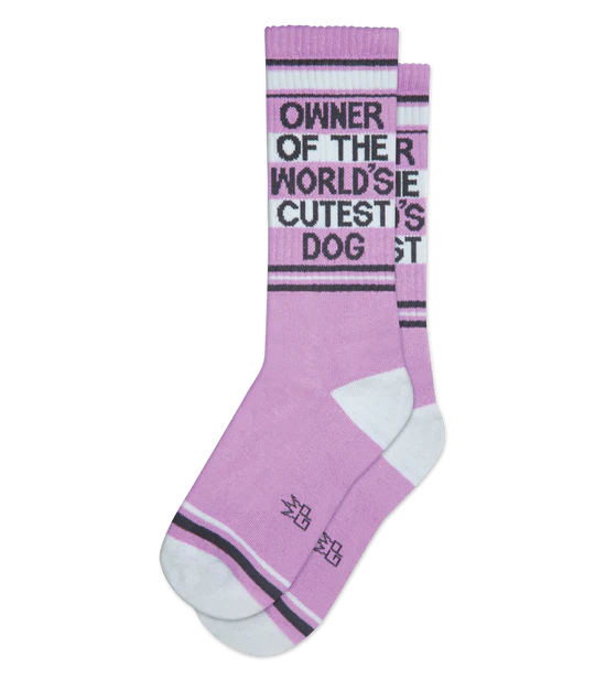 Gumball Poodle Owner of the World's Cutest Dog Unisex Socks