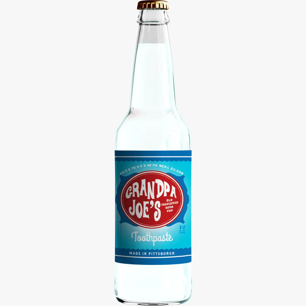 Grandpa Joe's Toothpaste Soda - Two Bottles