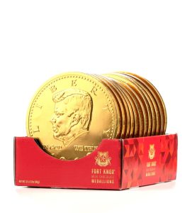 Fort Knox Mega Gold Medallion, 5" Wide, 3.17oz