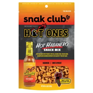 Snak Club Hot Ones Hot Habanero Snack Mix, 4.5oz Bag