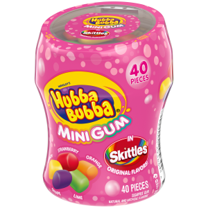 Hubba Bubba Sugar Free Skittles Gum, 2.82oz