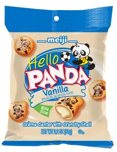 Meiji Hello Panda, Vanilla 2.2oz Bag