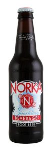 Norka Root Beer Soda, 12oz Glass Bottle - 2 Bottles