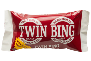 Palmer Twin Bing Candy Bar, 2.1oz Bar