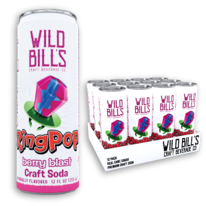 Wild Bill's Ring Pop, Berry Blast, 12oz Cans - 2 Cans