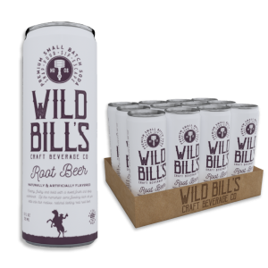 Wild Bill's Root Beer, 12oz Cans - 2 Cans