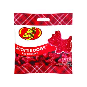 Jelly Belly Scottie Dogs, Red Licorice, 2.75oz