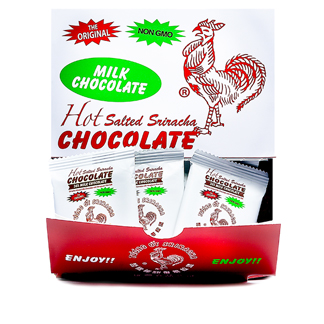 Sriracha Milk Chocolate Mini Bar, .5oz