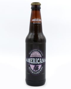 Americana Huckleberry Soda, 12oz Glass Bottle Soda - 1 Bottle