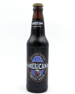 Americana Root Beer Soda, 12oz Glass Bottle Soda - 1 Bottle
