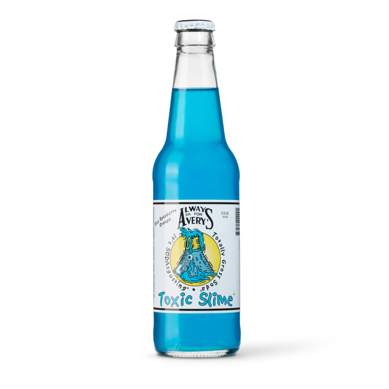 Avery's Toxic Slime, 12oz Glass Bottle Soda - 1 Bottle