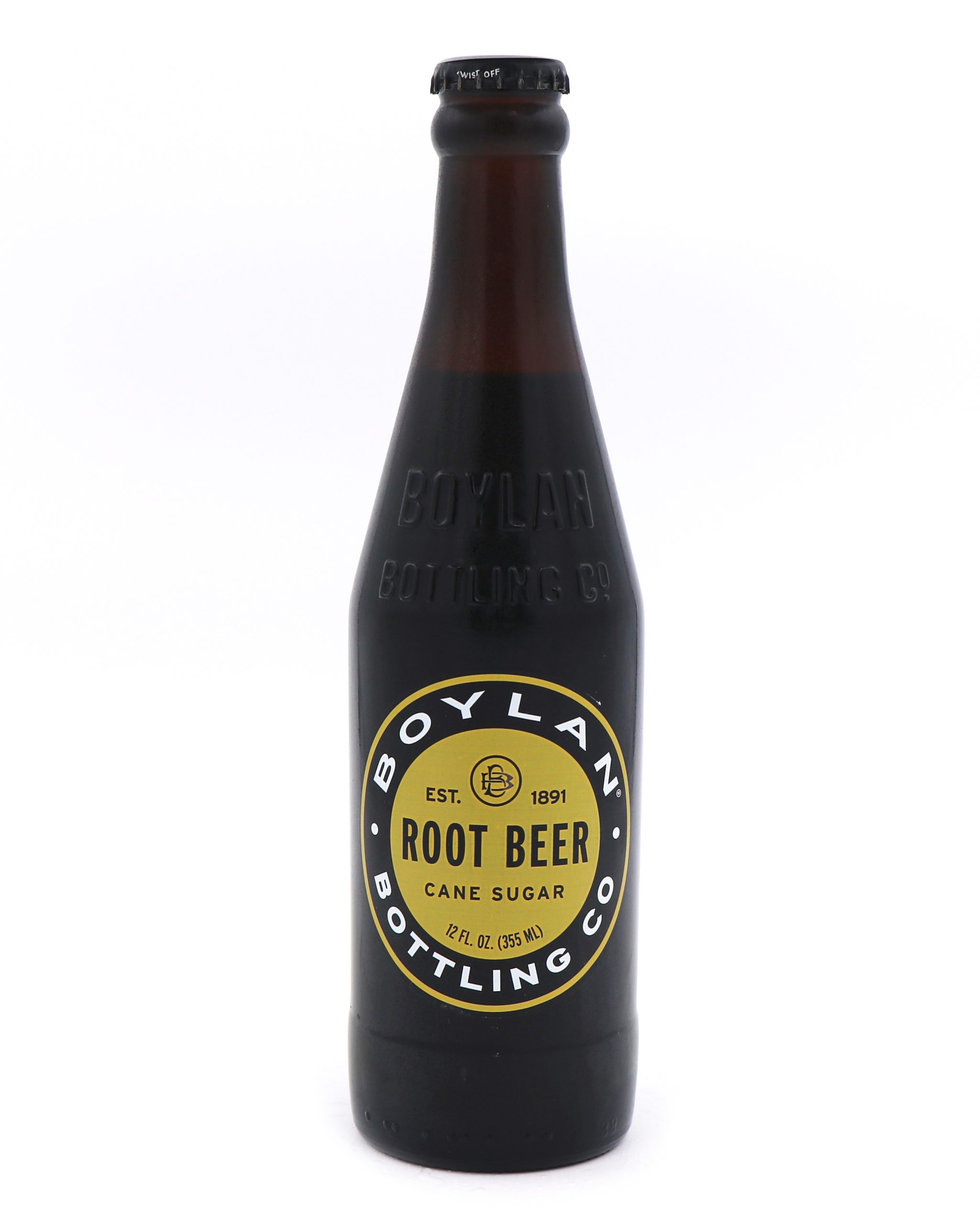 Boylan Root Beer, 12 Fl oz Glass Bottle Soda - 1 Bottle