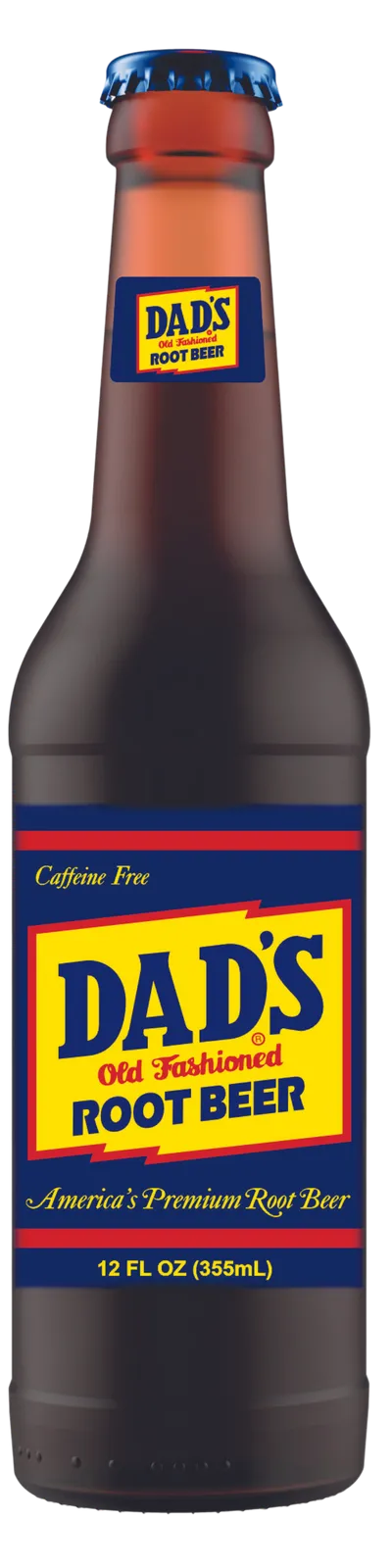 Dad's Root Beer Soda, 12oz Glass Bottle Soda - 1 Bottle