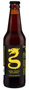 Dragon Tail Energy, Blazin' Tropical w/Berries - 12oz Glass Bottle Soda - 1 Bottle