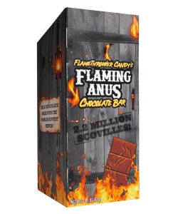 Flaming Anus Chocolate Bar, 1.85oz Bar