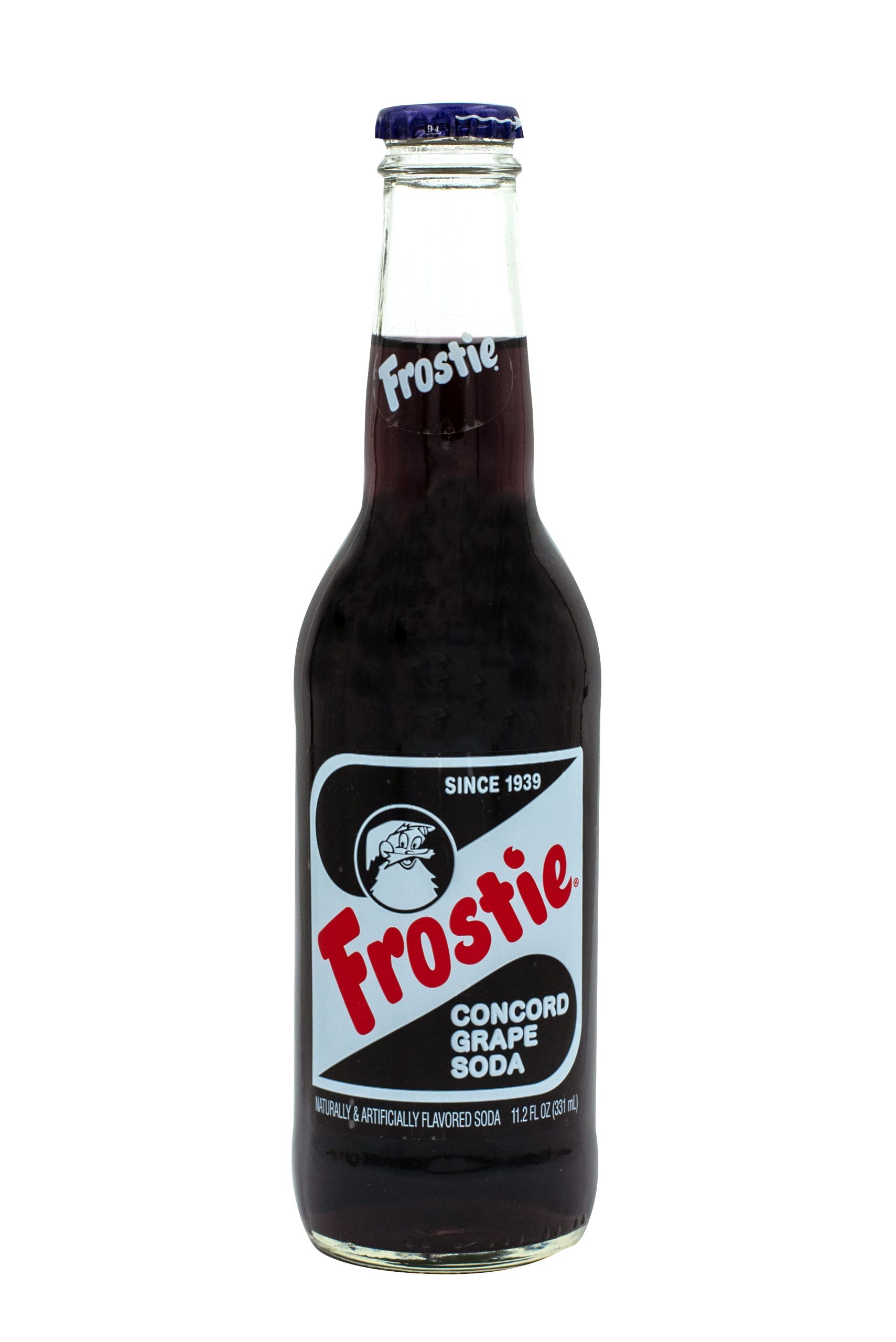Frostie Concord Grape Soda, 12oz Glass Bottle - 1 Bottle