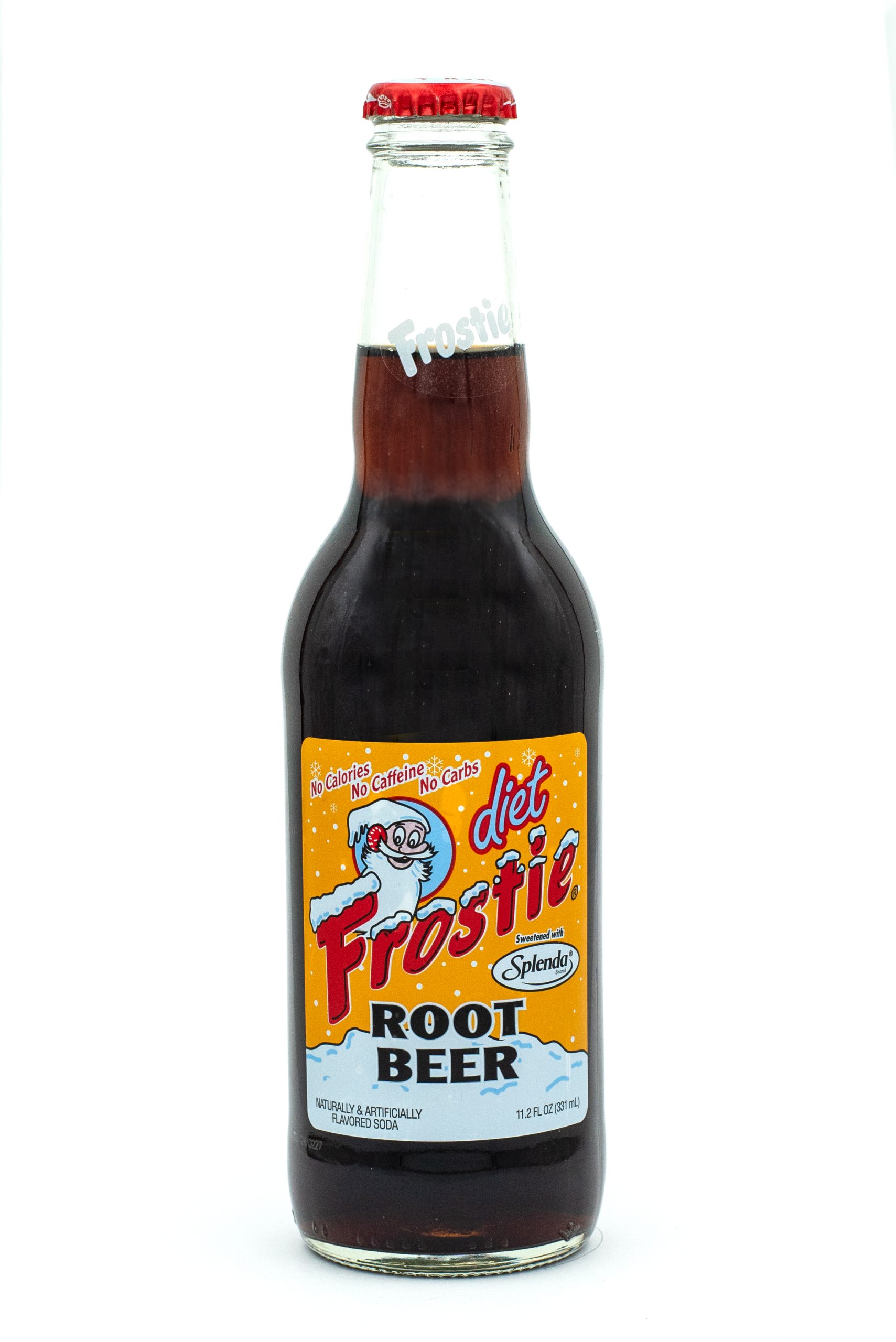 Frostie Diet Root Beer Soda, 12oz Glass Bottle - 1 Bottle