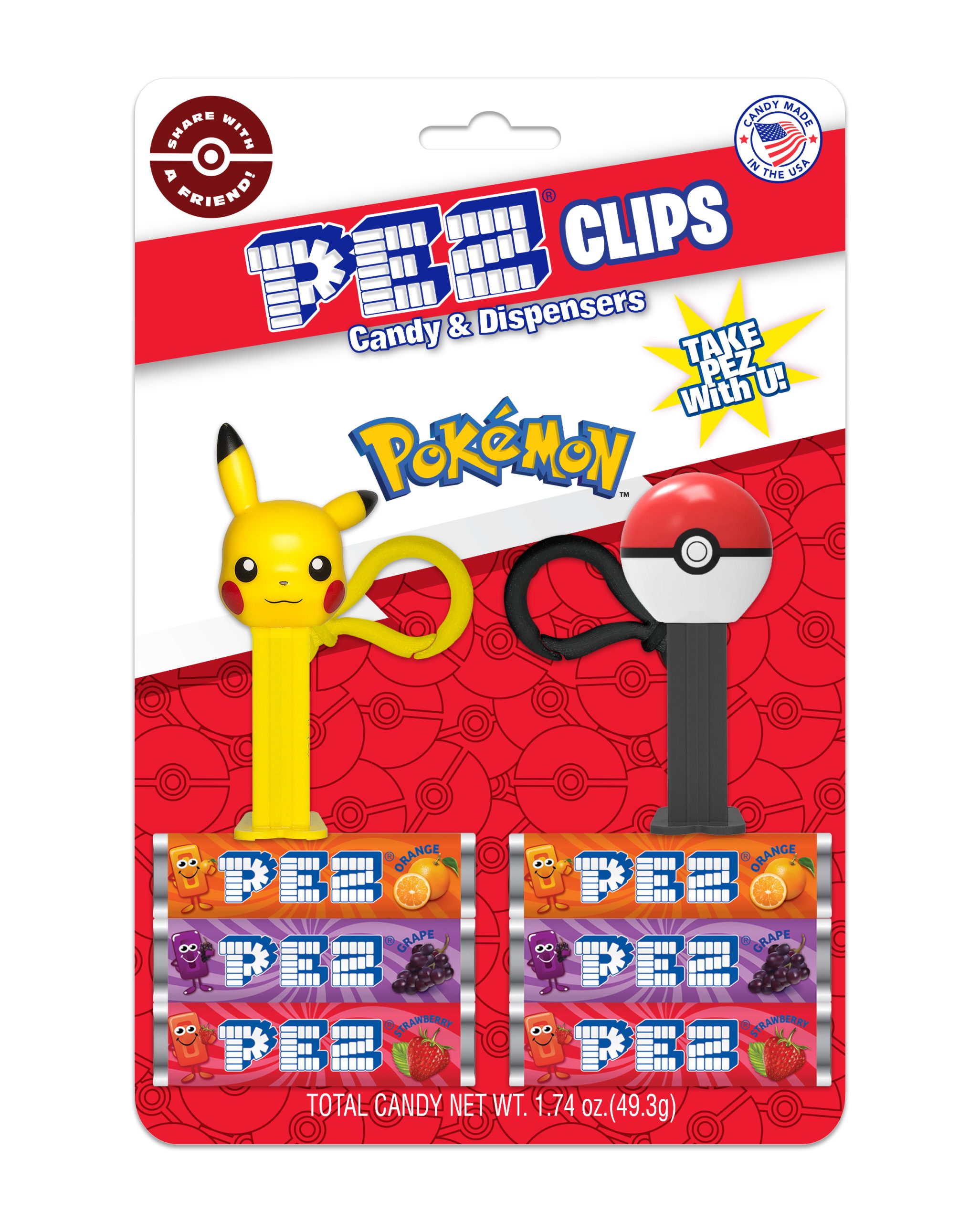 Pez Clips - Pokemon