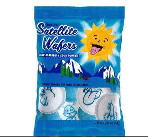Satellite Wafers Blue Raspberry Sour Powder 1.27oz