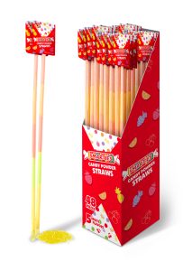 Smarties Candy Powder Straws, .37oz Straw