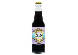 Yinzer Pop Sahside Sangria, Grape Glass Bottle Pop - 1 Bottle