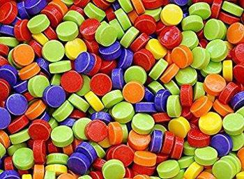 Concord Pucker Ups Coated Sour Candy - 1lb