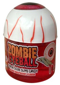 Halloween - Zombie Eyeball, Super Sour Slime Candy - 3.5oz
