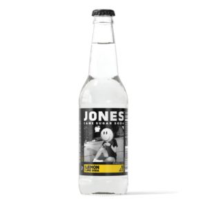 Jones Lemon Lime, 12oz Glass Bottle Soda
