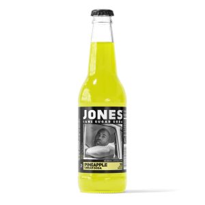 Jones Pineapple Cream, 12oz Glass Bottle Soda