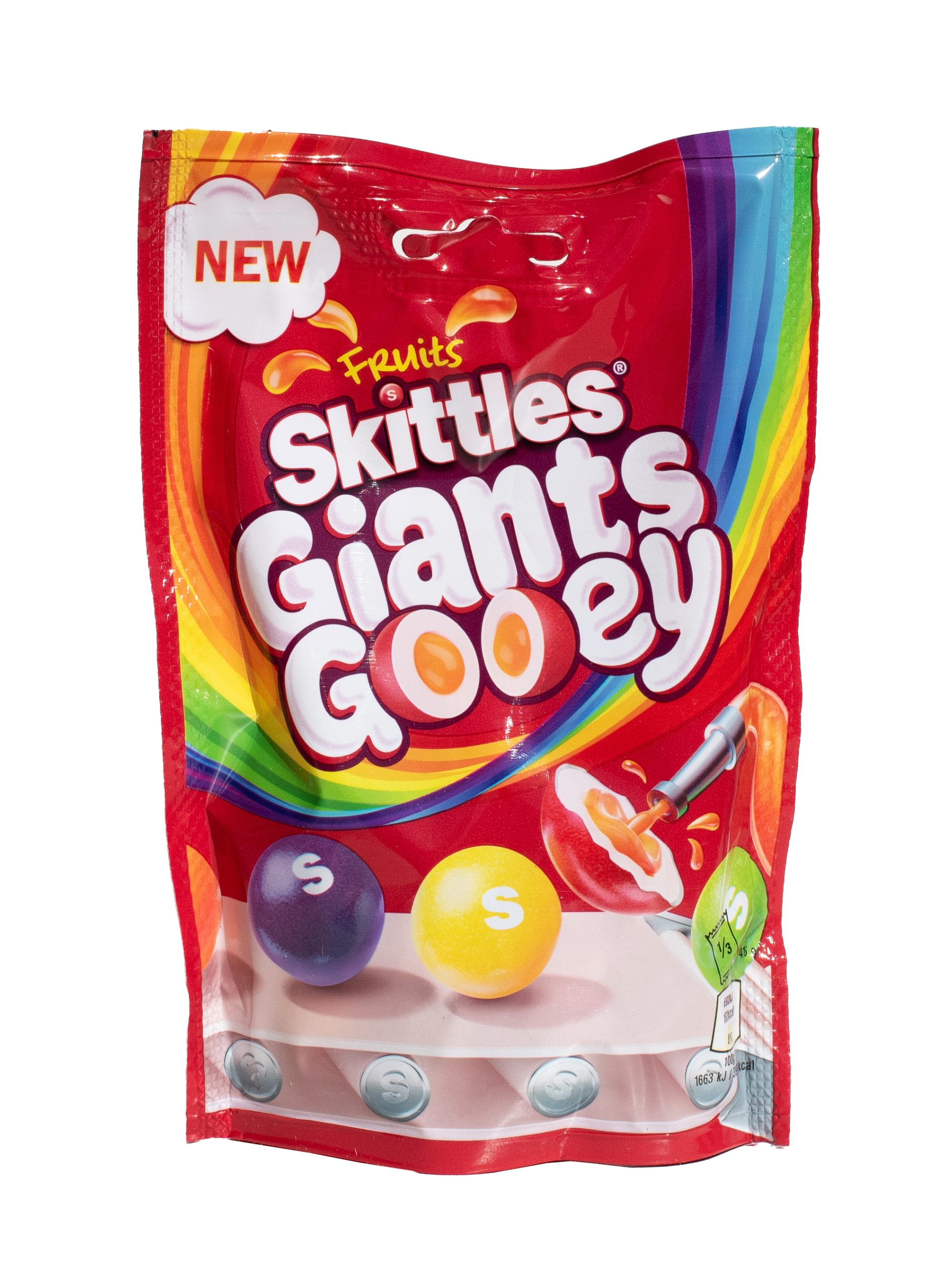 Limited Import - Skittles Giants Gooey 132g