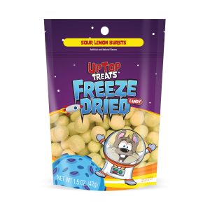 UpTop Treats, Freeze Dried Sour Lemon Bursts, 1.5oz