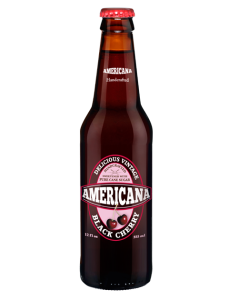 Americana Black Cherry - 12oz Glass Bottle Soda