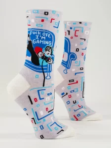 Blue Q - Fuck Off, I'm Gaming - Woman's Socks