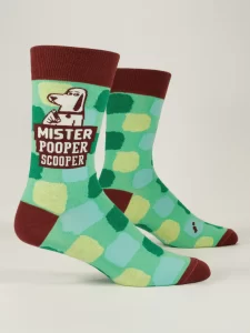 Blue Q - Mister Pooper Scooper - Men's Socks